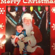santa scream